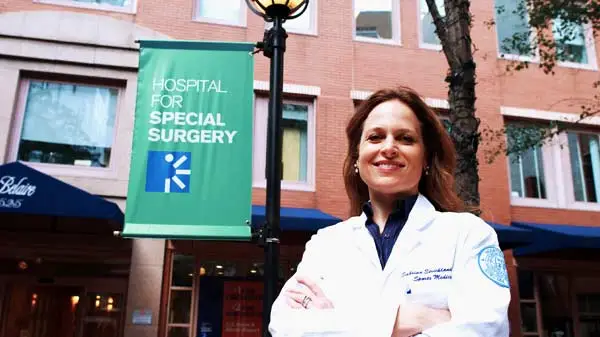 Dr. Sabrina Strickland at the Hospital for Special Surgery