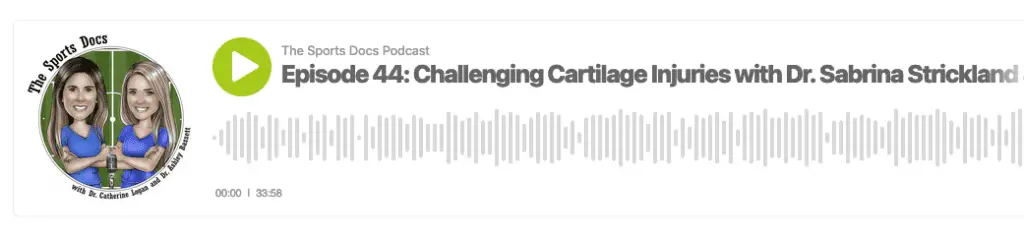 The Sports Docs Episode 44: Challenging Cartilage Injuries with Dr. Sabrina Strickland & Dr. Seth Sherman, Live at AOSSM 2023