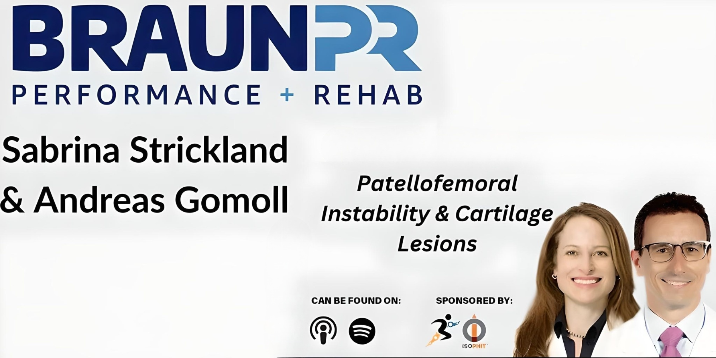 Podcast on Patellofemoral Instability | Dr. Sabrina Strickland